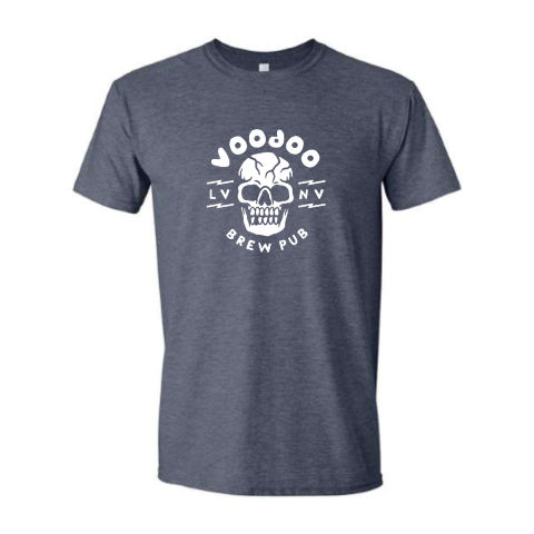 Unisex heather navy shirt