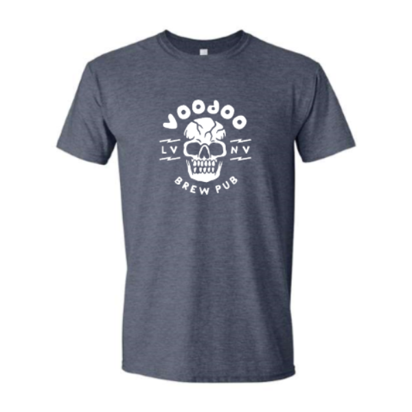 Unisex heather navy shirt