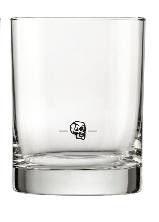 Voodoo Brewing Skull Cocktail Glass